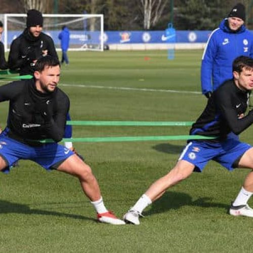 Watch: Chelsea gear up for Leicester showdown