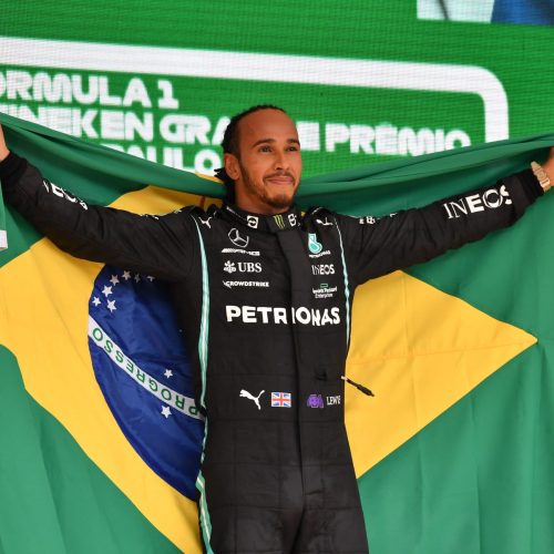 Hamilton wins Brazilian Grand Prix