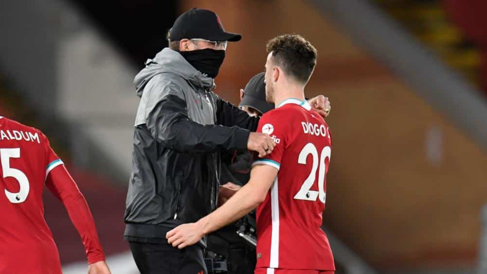 You are currently viewing Klopp: Diogo Jota was smart enough to see Reds role