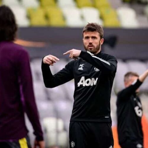 Watch: Carrick, Arteta look ahead to Man United vs Arsenal clash