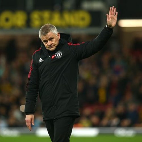 Watch: Emotional Solskjaer bids Man United farewell