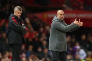 Read more about the article Pep Guardiola credits his players after impressive show at Old Trafford