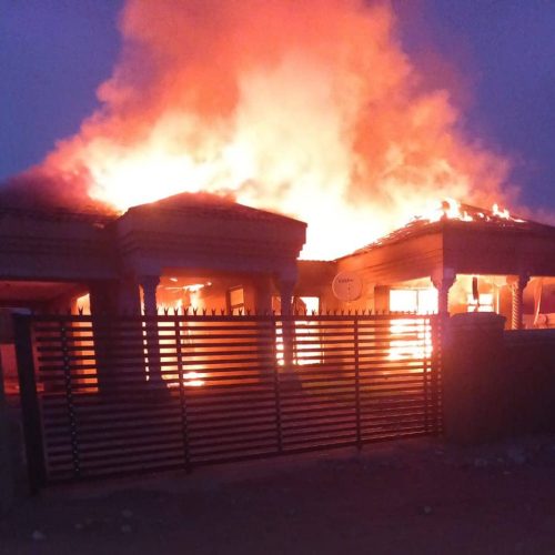 Chippa United striker Ramagalela’s house burns down