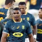 Damian Willemse of South Africa following the Castle Lager Lions Series, First Test match at the Cape Town Stadium, Cape Town, South Africa. Picture date: Saturday July 24, 2021. (Photo by Steve Haag/PA Images via Getty Images)