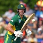 South Africa's captain AB de Villiers bats during the second one-day international (ODI) cricket match between New Zealand and South Africa at the Hagley Park Oval in Christchurch on February 22, 2017. / AFP / Marty MELVILLE (Photo credit should read MARTY MELVILLE/AFP via Getty Images)