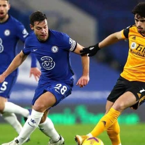 EPL Wrap: Wolves hold Chelsea, Man City top at Christmas