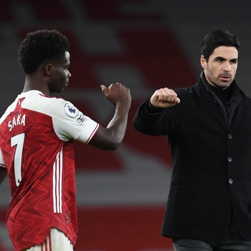 Arteta hails Saka’s reaction to difficult summer