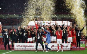 Read more about the article Pitso wins another trophy as Al Ahly crowned CAF Super Cup champions