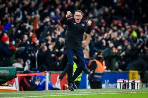 Read more about the article Watch: Ragnick positively surprised after first win as Man United boss