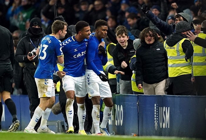 You are currently viewing Late Gray stunner hands Everton victory over Arsenal