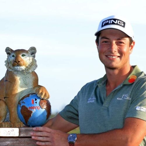 Hovland wins World Challenge on eagles’ wings