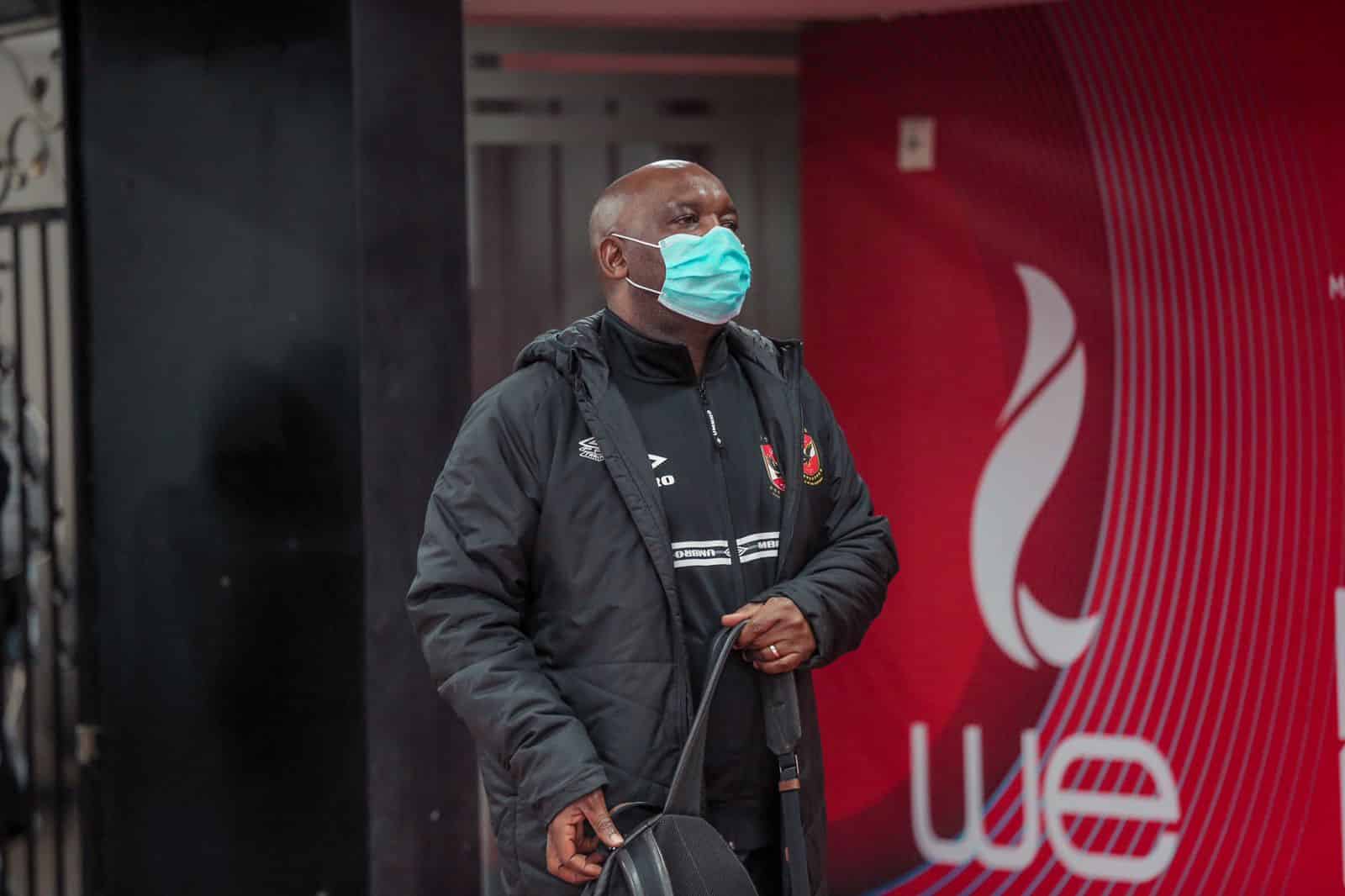You are currently viewing Al Ahly coach Pitso Mosimane tests positive for Covid-19