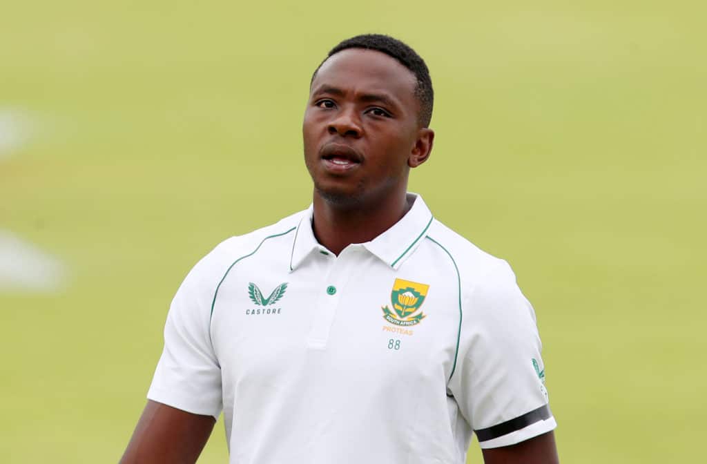 Kagiso Rabada of South Africa during the 2021 Betway 1st Test match between South Africa and India on the 26 December 2021 at the SuperSport Park, Pretoria ©Muzi Ntombela/BackpagePix