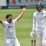 Shardul Thakur of India appeals for a caught behind as Rassie van der Dussen of South Africa nicks the ball and is caught out for 1 run during day 2 of the 2022 Betway 2nd Test match between South Africa and India held at the Wanderers in Johannesburg on 4 January 2022 ©Christiaan Kotze/BackpagePix