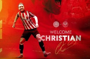 Read more about the article Eriksen completes sensational return to football with Brentford move