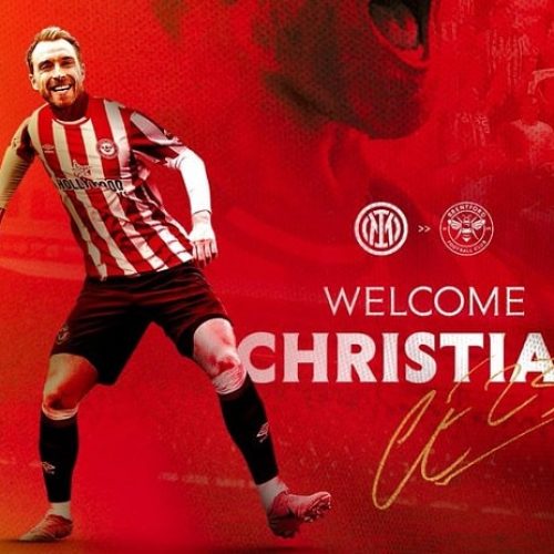 Eriksen completes sensational return to football with Brentford move