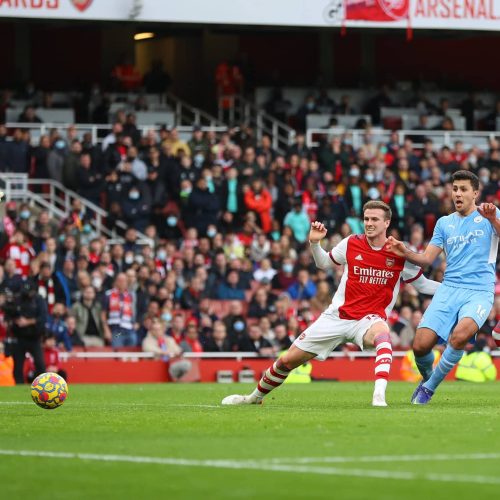 Arsenal charged for red-card complaints in Man City defeat