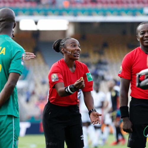 First woman to referee Afcon match – Just the beginning