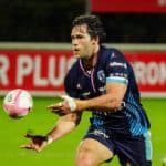 Jan SERFONTEIN of Montpellier Herault Rugby during the TOP 14 match between Biarritz and Montpellier on December 27, 2021 in Biarritz, France. (Photo by Pierre Costabadie/Icon Sport via Getty Images)