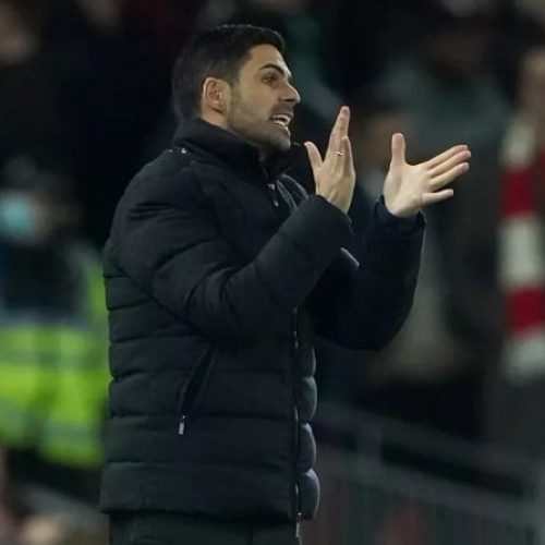 Arteta ‘really proud’ as 10-man Arsenal hold out against Liverpool