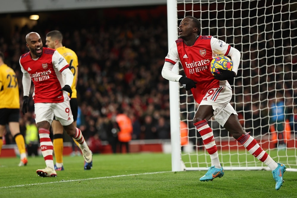 You are currently viewing Arsenal go fifth after dramatic comeback win over Wolves