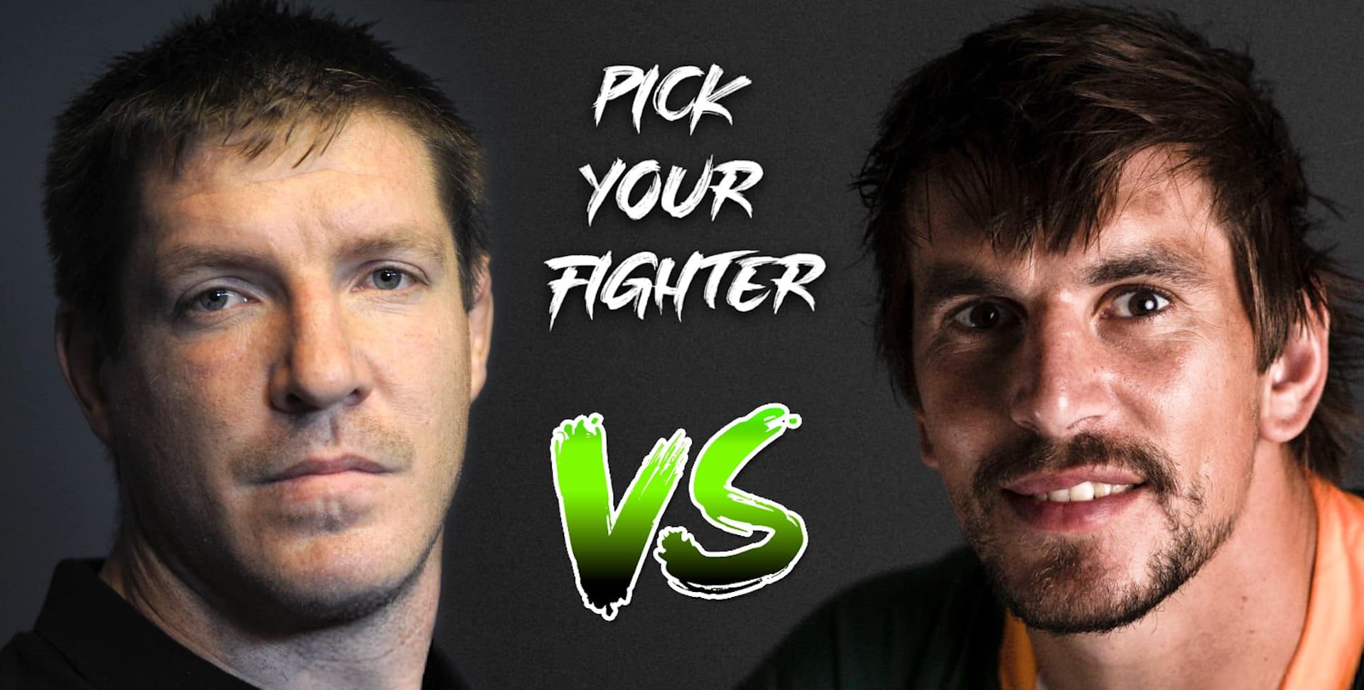 You are currently viewing Pick your fighter: Eben or Bakkies?