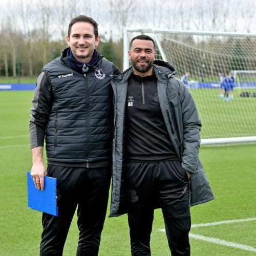 Ashley Cole reunite with Frank Lampard at Everton