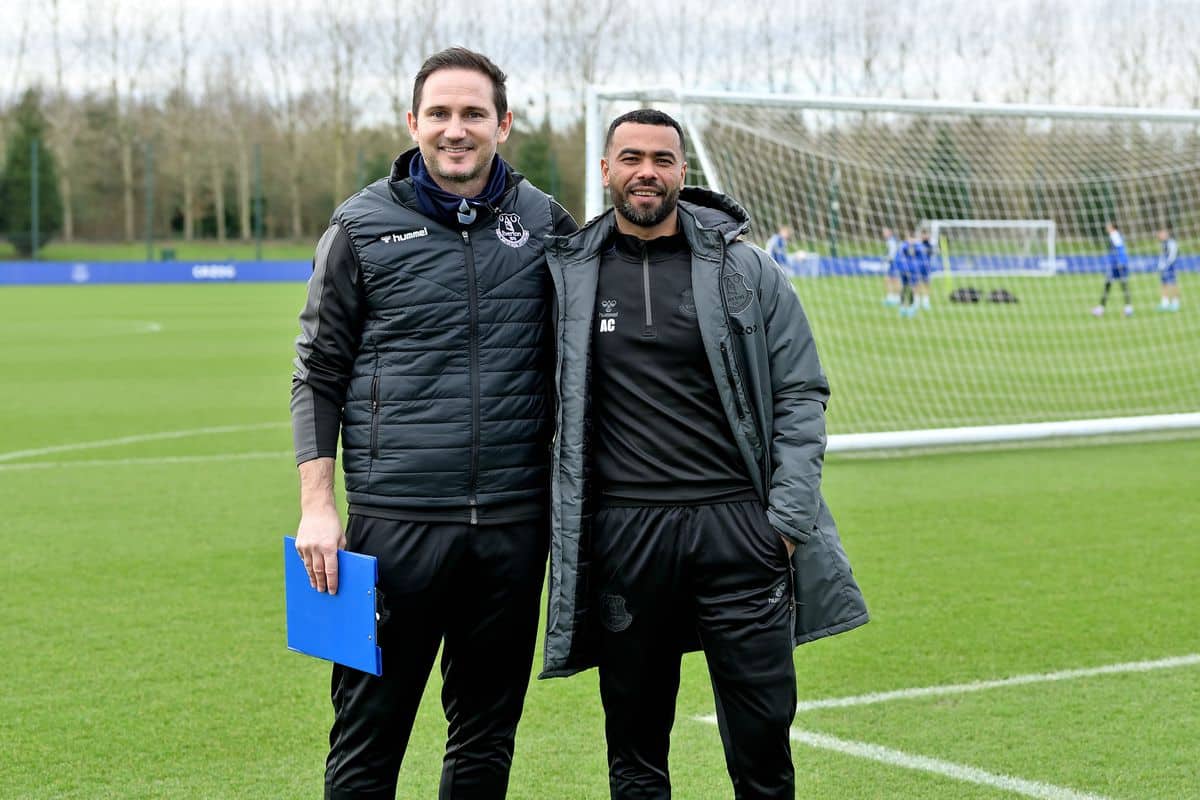 You are currently viewing Ashley Cole reunite with Frank Lampard at Everton