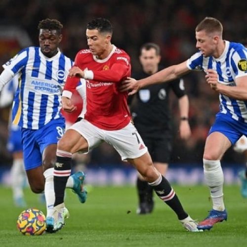 Ronaldo, Fernandes fire Man United past Brighton and back into top 4