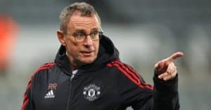Read more about the article Rangnick: Man Utd top-four hopes unrealistic