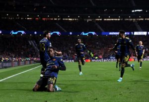Read more about the article Man United escape with a draw after Elanga pegs back Atletico