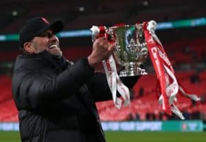 Read more about the article This is the start – Klopp eyes quadruple after Liverpool win Carabao Cup