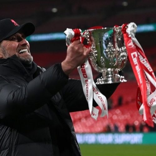 This is the start – Klopp eyes quadruple after Liverpool win Carabao Cup