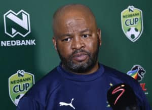 Read more about the article Mngqithi won’t be fooled by Larson inisisting Dynamos have no chance against Sundowns