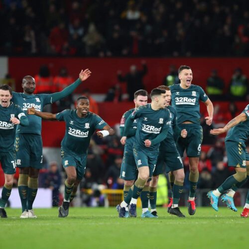 Wasteful Man Utd dumped out of FA Cup by Middlesbrough