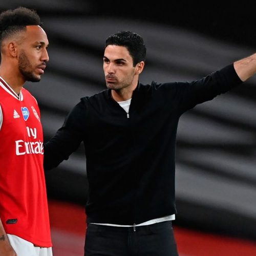 Mikel Arteta responds to Pierre-Emerick Aubameyang criticism at Arsenal