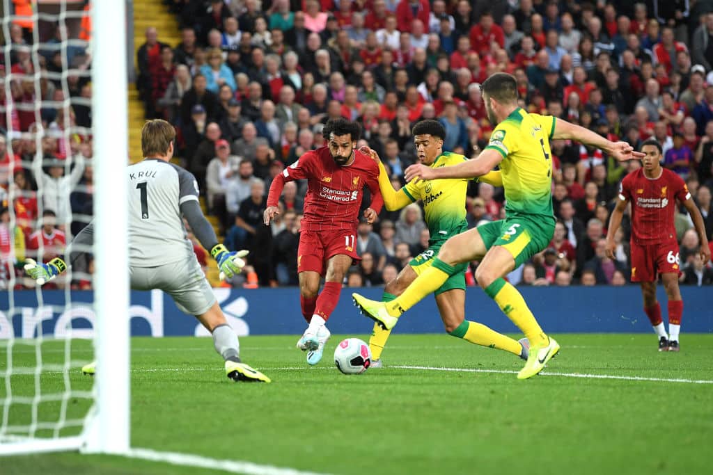 You are currently viewing It feels great – Mohamed Salah on reaching 150-goal for Liverpool