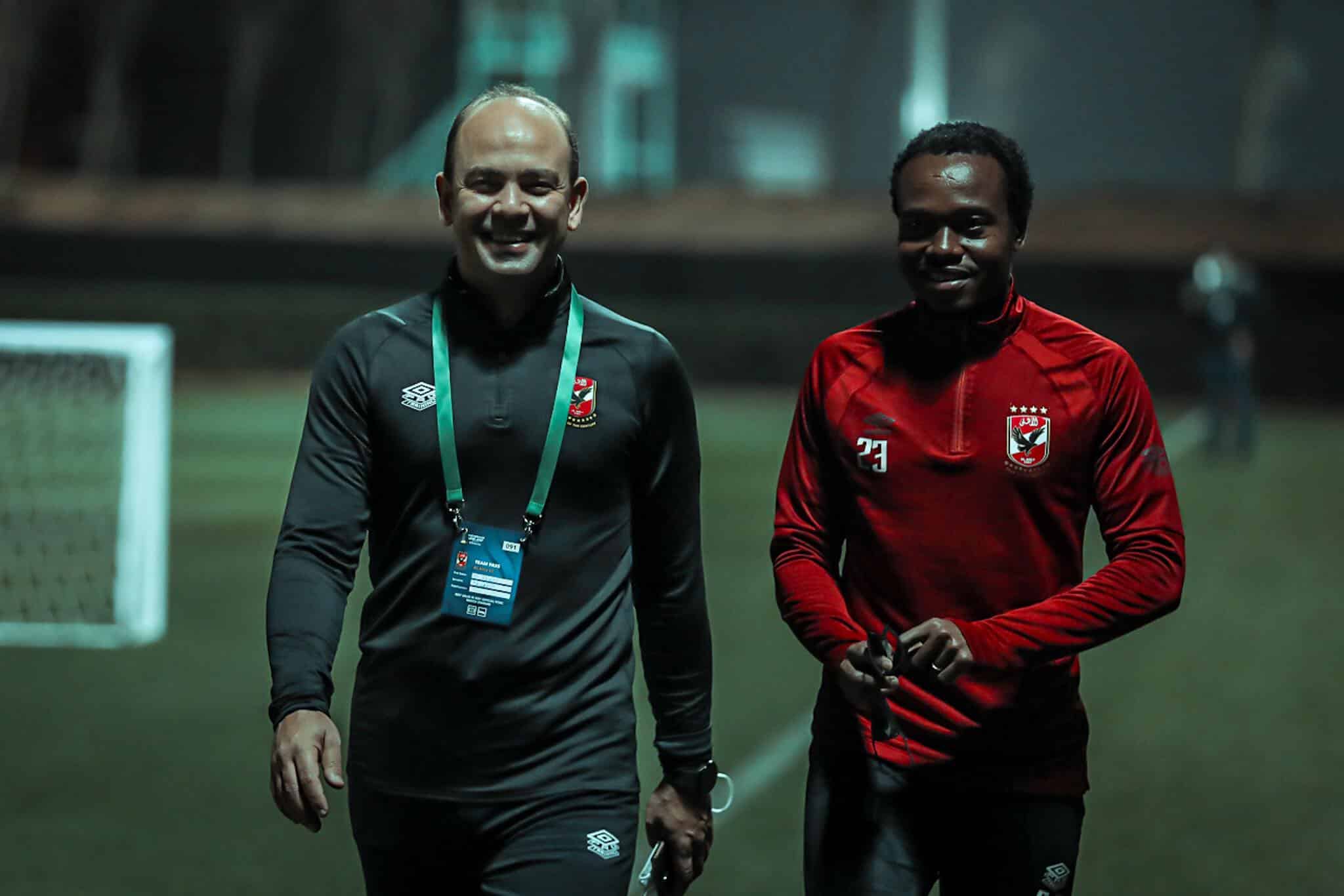 You are currently viewing Percy Tau performs recovery training session in UAE