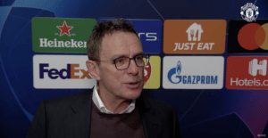 Read more about the article Watch: Rangnick, De Gea, Matic, Elanga comment on Atleti draw