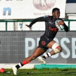 Mandatory Credit: Photo by Luca Sighniolfi/INPHO/Shutterstock/BackpagePix (12824431q) Benetton Rugby vs Cell C Sharks. Sharks' Aphelele Fassi scores their second try United Rugby Championship, Stadio Monigo, Treviso, Italy - 26 Feb 2022