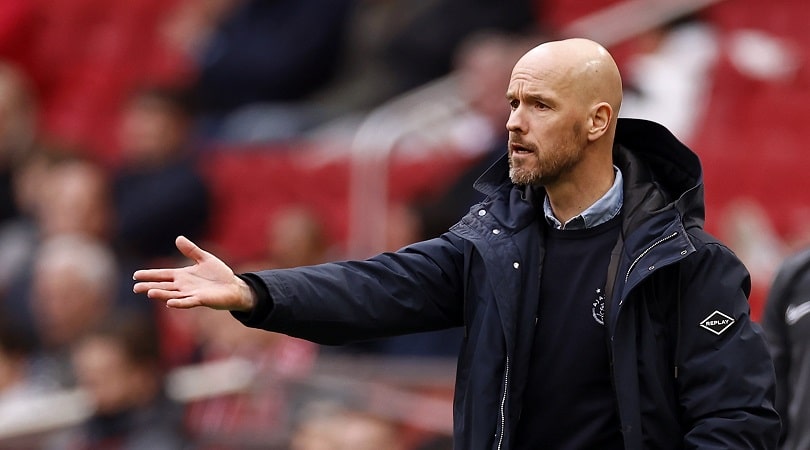 You are currently viewing Man Utd hold talks with Ajax coach Erik ten Hag