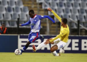 Read more about the article Late Soukouna penalty fires Maritzburg past Sundowns