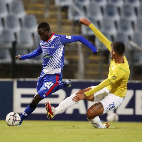 Late Soukouna penalty fires Maritzburg past Sundowns