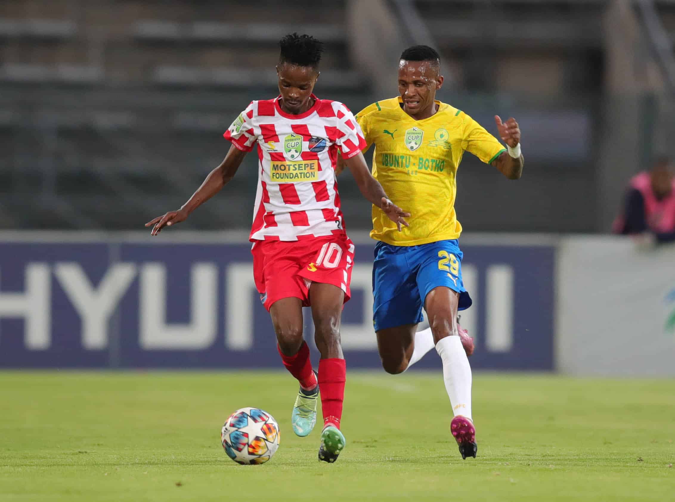 You are currently viewing Ruthless Sundowns ease into Nedbank Cup quarter-finals