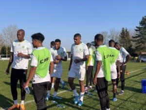 Read more about the article Watch: Bafana Bafana train ahead of Afcon qualifier