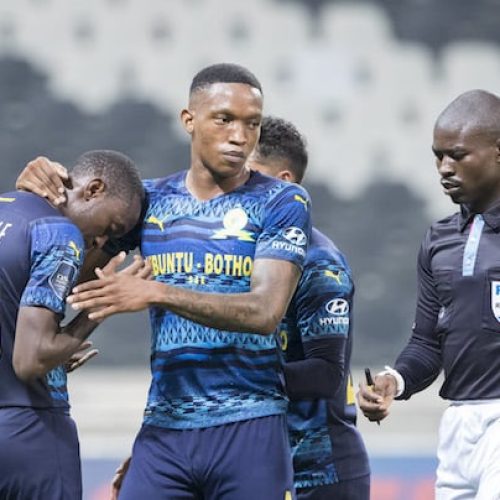 PSL highlights: Sundowns put three past 10-man TS Galaxy