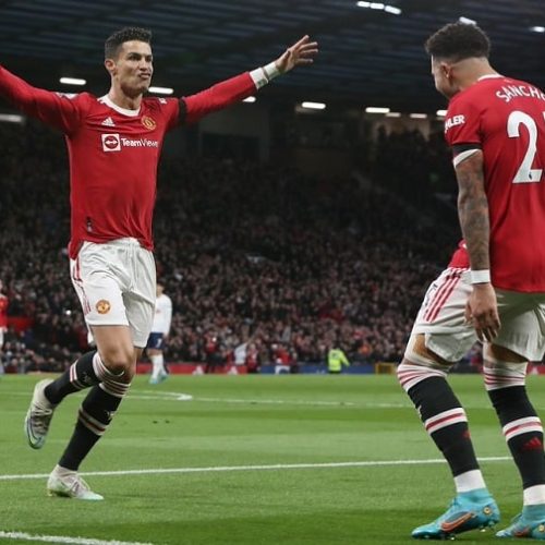 Ronaldo hat-trick fires Man United past Spurs, Liverpool close gap to the top