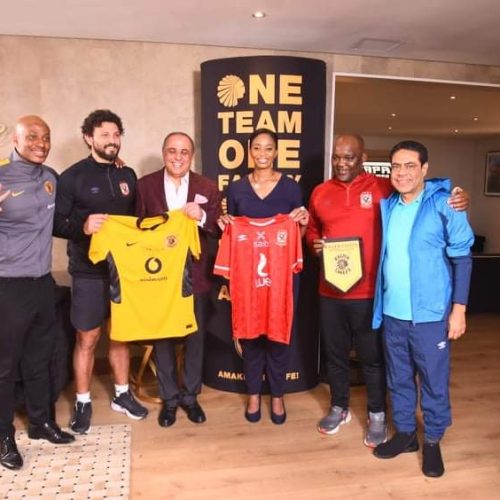 Kaizer Chiefs welcome Al Ahly’s delegation at Chiefs Village