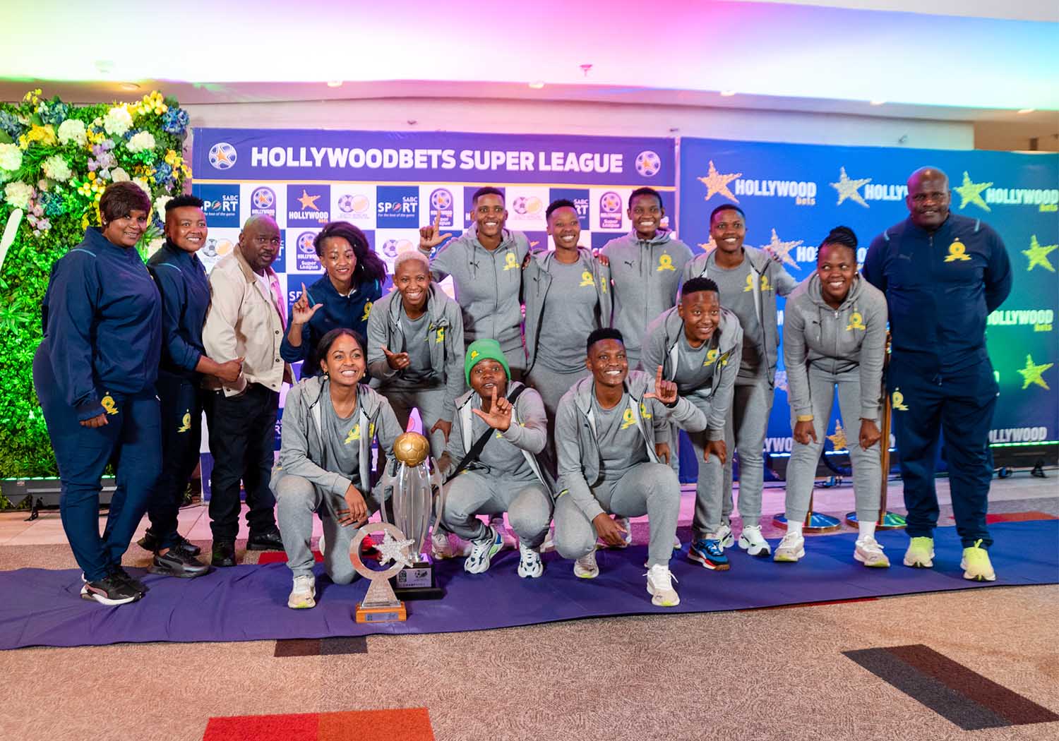 You are currently viewing Sundowns Ladies dominate inaugural Hollywoodbets Super League Awards
