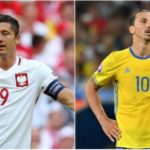 Lewandowski, Ibrahimovic seek World Cup place as Poland, Sweden clash